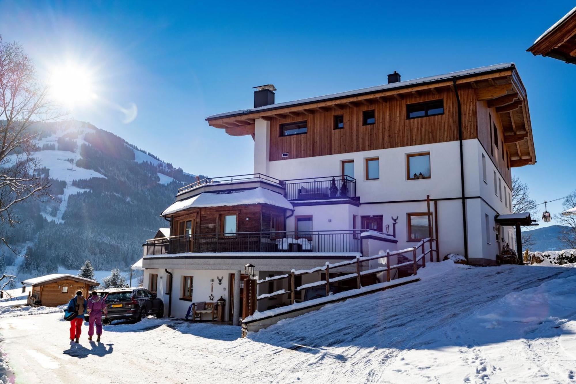 Luxus Ferienwohnung Almhuette Brixen im Thale Ngoại thất bức ảnh